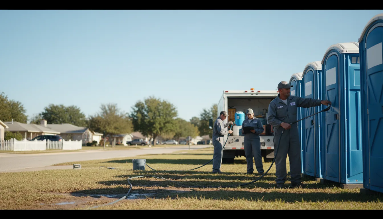 Long-Term Portable Toilet Rental in Baker, FL near me